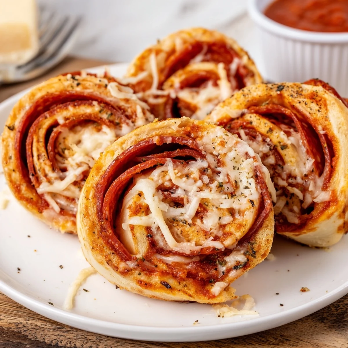 Pepperoni Pizza Roll Breadsticks