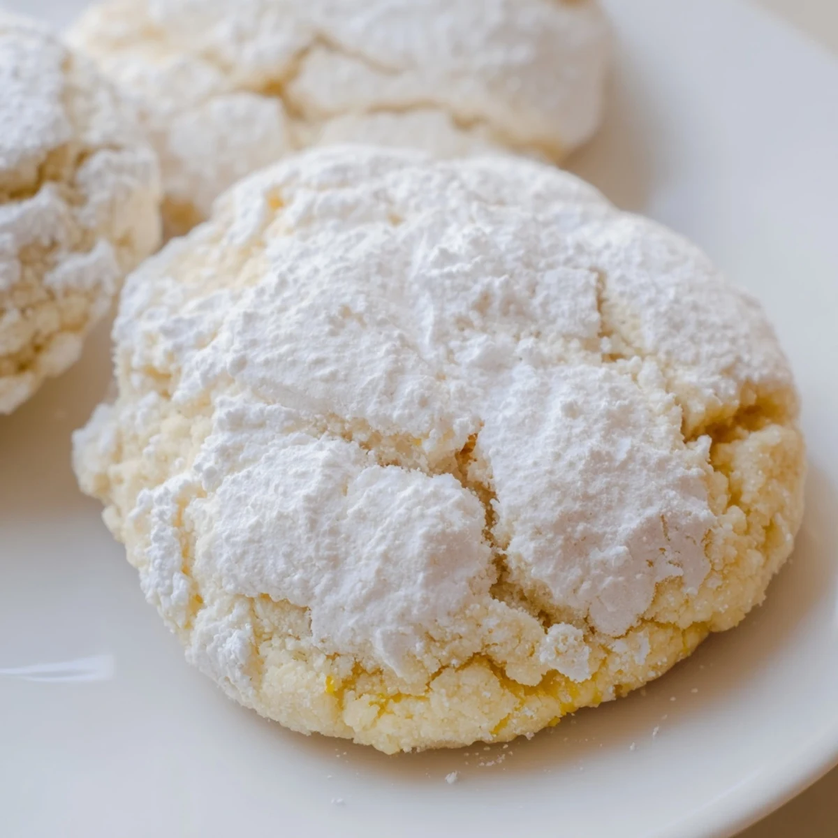 Soft chewy lemon pixie cookies piled high with citrus zest garnish