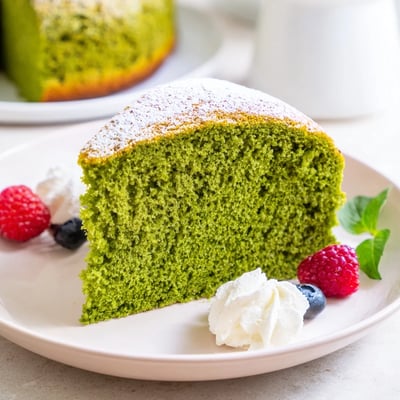 Matcha Green Tea Sponge Cake